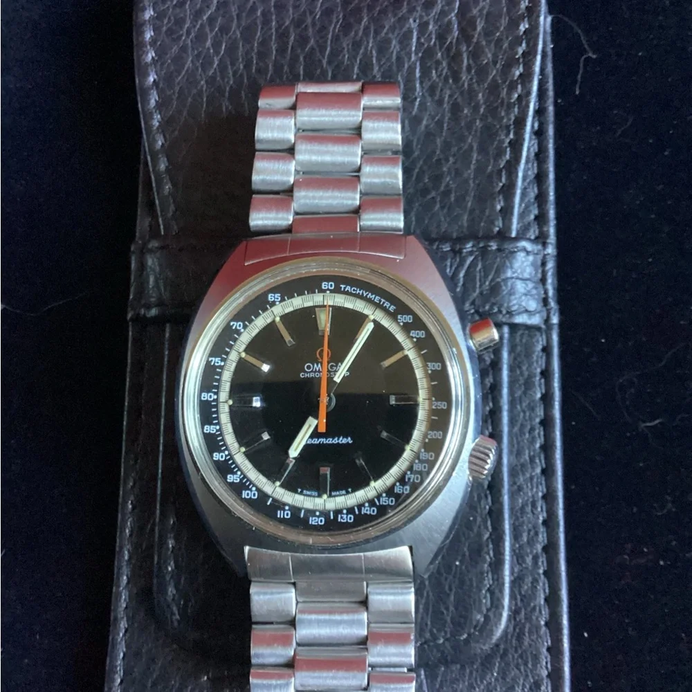 Vintage Omega Seamaster Chronostop Ref. 145.007 Stainless Steel 1170 Bracelet